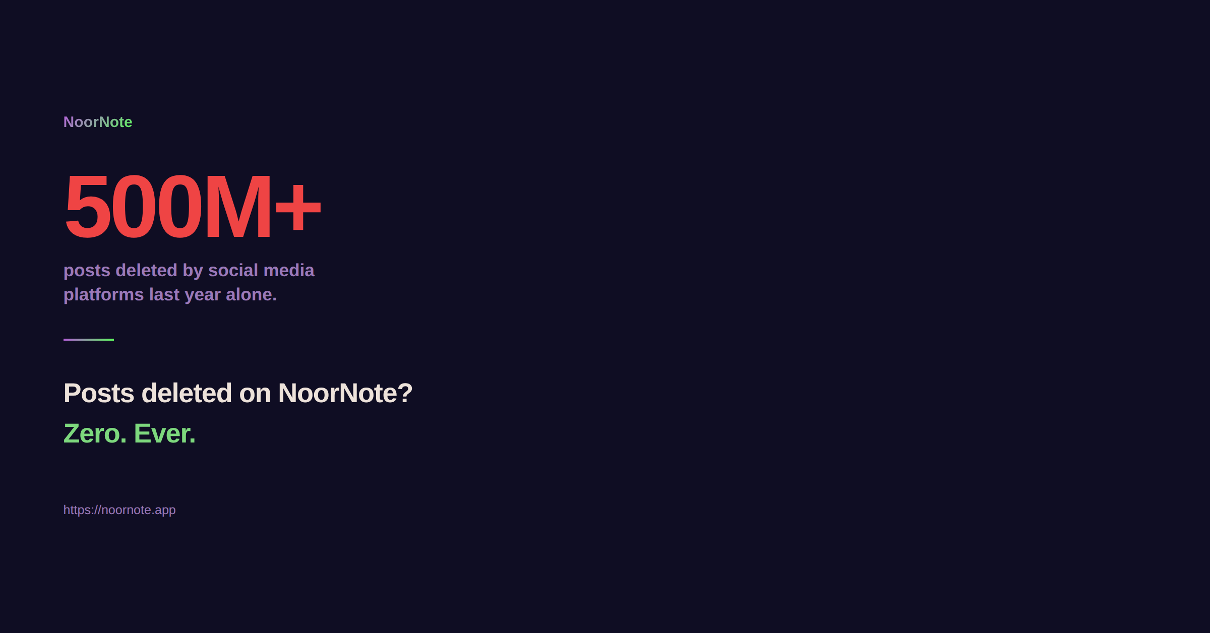 NoorNote Banner — Wake-Up Call